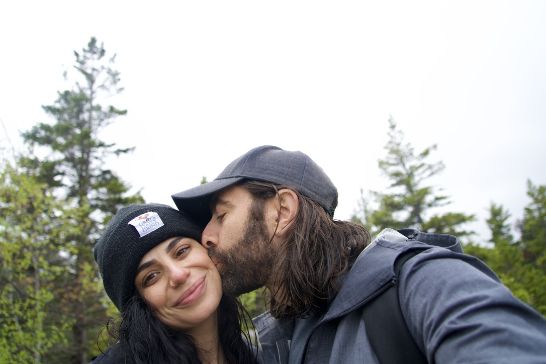 Ken and Emily in Acadia